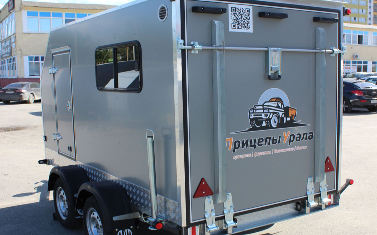 Прицеп — Фургон "МОЛОДЕЦ" 3.0×1.5 (двухосный) фото