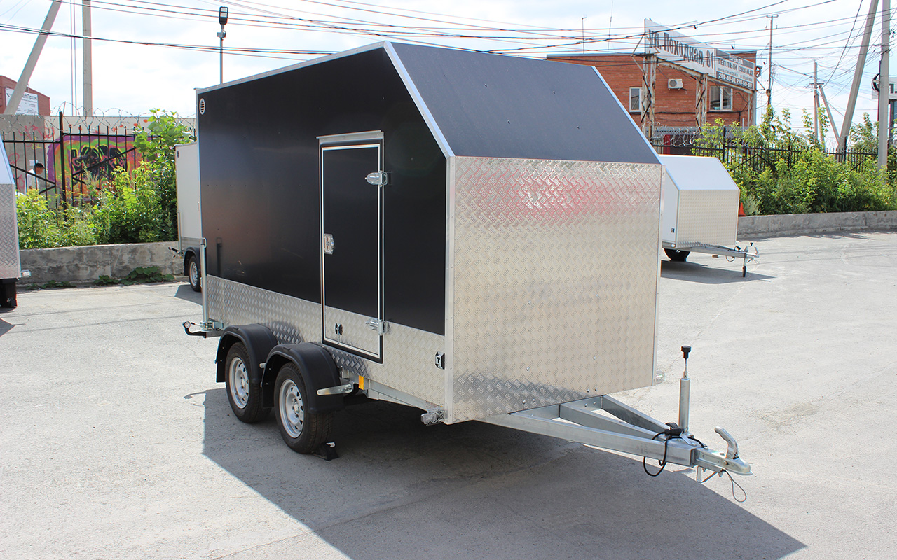 Прицеп — Фургон "МОЛОДЕЦ" 3.5х1.5 (двухосный) фото