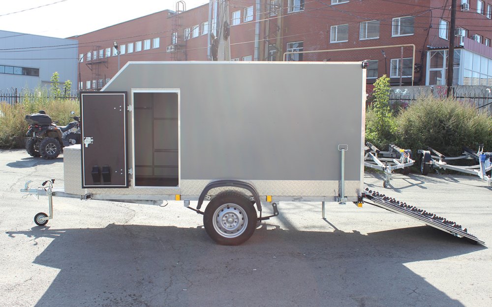 Прицеп — Фургон "МОЛОДЕЦ" 3.5х1.5 (R13) фото