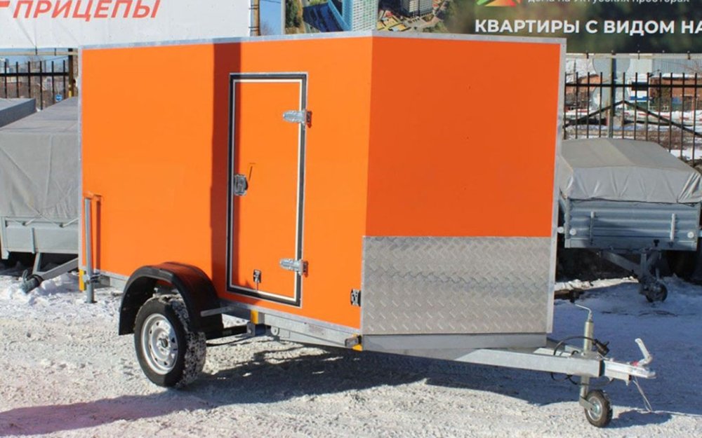 Прицеп — Фургон "МОЛОДЕЦ" 2.5х1.5 (R13) фото