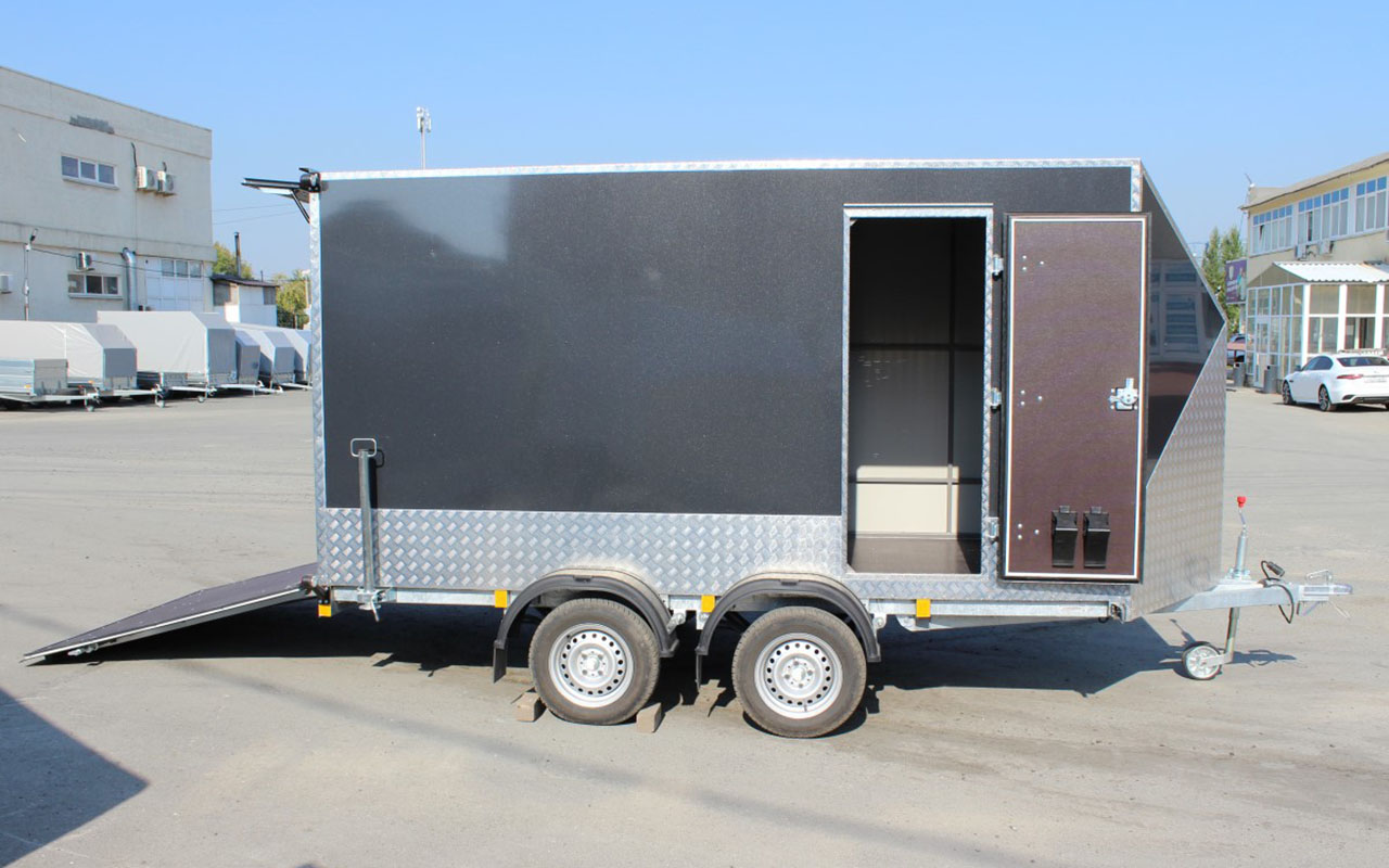 Прицеп — Фургон "МОЛОДЕЦ" 4.0х2.0 (двухосный) фото