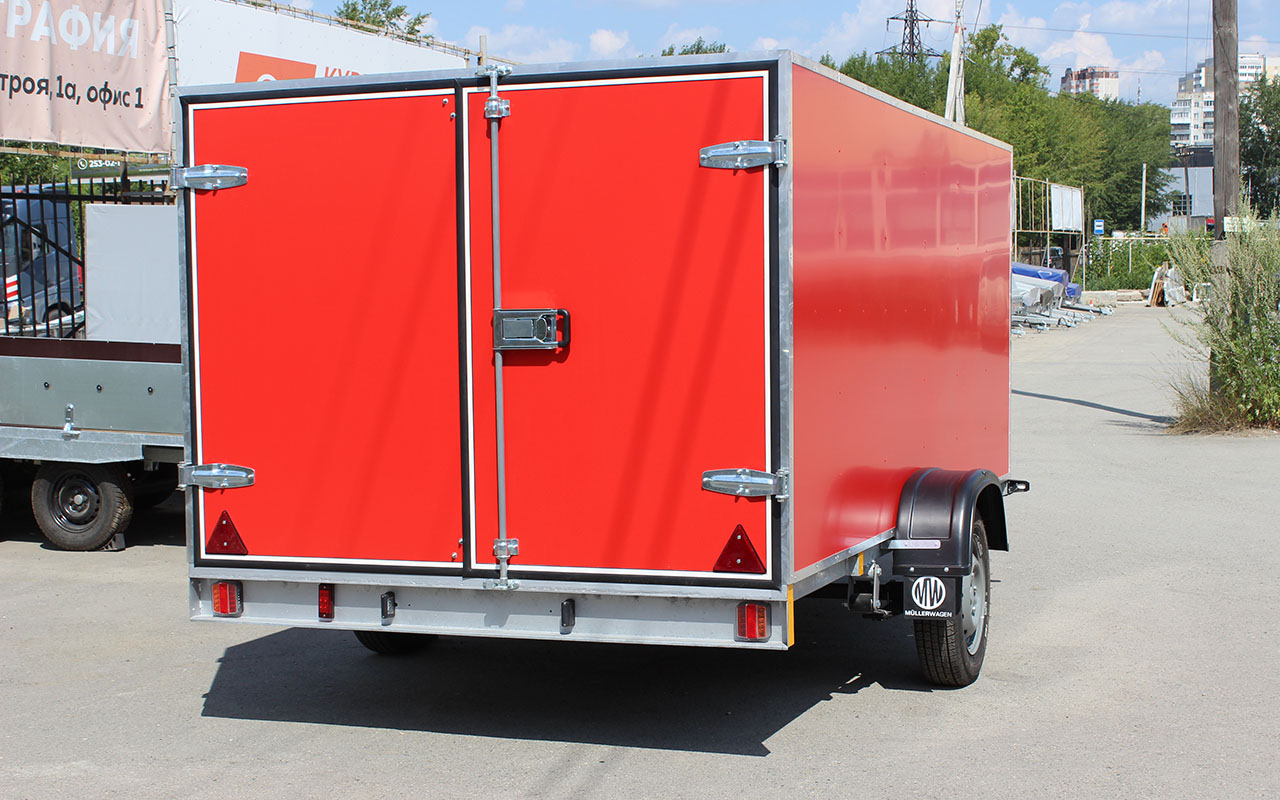 Прицеп — Фургон "МОЛОДЕЦ" 3.5х2.0 (R13) фото
