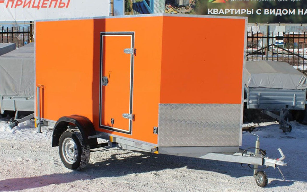 Прицеп — Фургон "МОЛОДЕЦ" 2.5х1.5 (R13) фото