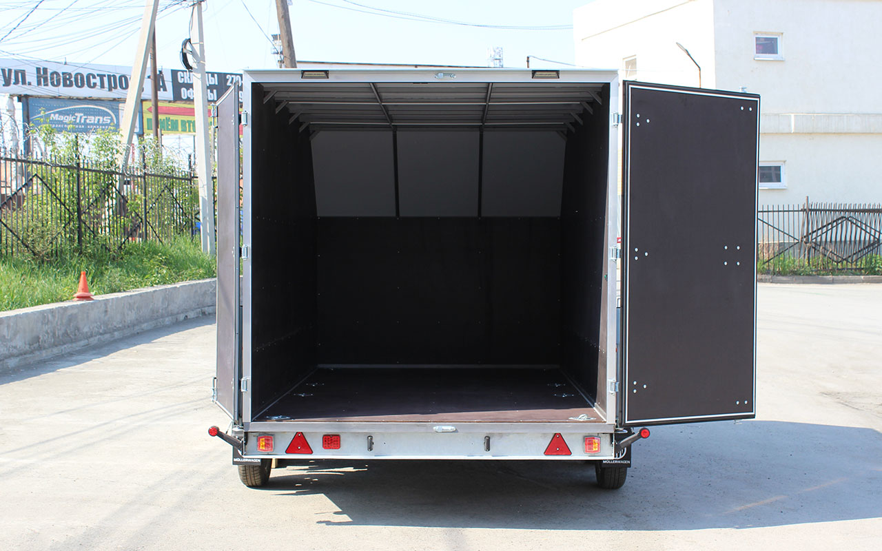 Прицеп — Фургон "МОЛОДЕЦ" 3.5х2.0 (двухосный) фото