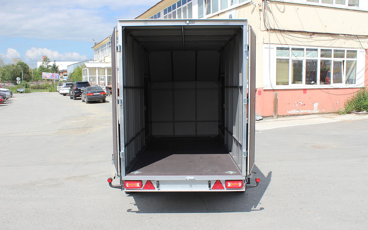 Прицеп — Фургон "МОЛОДЕЦ" 3.5х1.5 (двухосный) фото