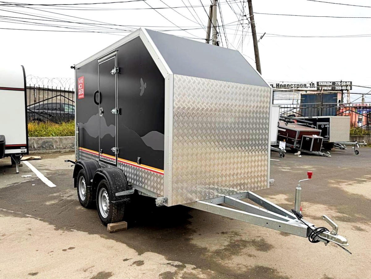 Фургон "МОЛОДЕЦ" 3,0х1,5/1,65 (R13х2) Черный (ЕА180932F3MC30004) фото