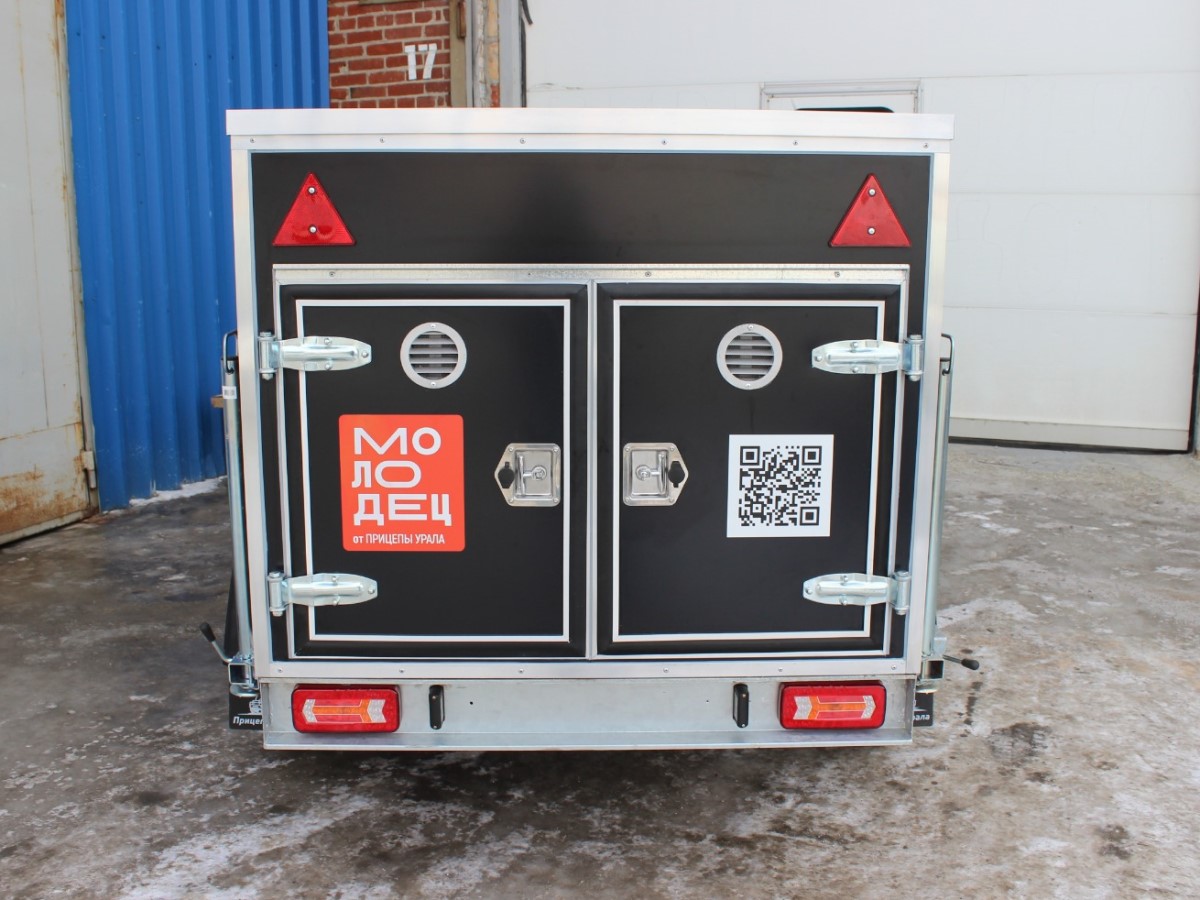 Фургон "МОЛОДЕЦ" 2,0х1,3/1,3 (R13) Черный (ЕА180924C3VC30002) фото