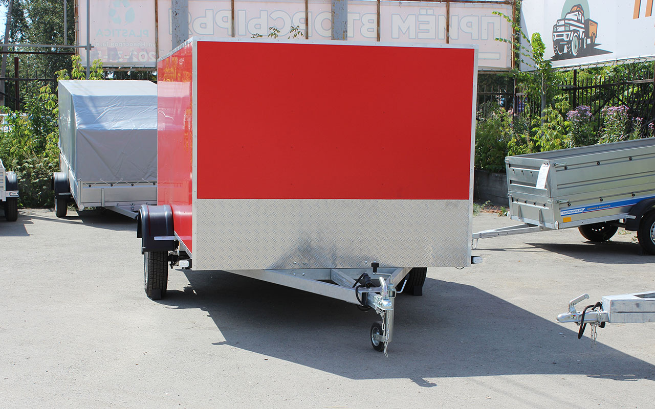 Прицеп — Фургон "МОЛОДЕЦ" 3.5х2.0 (R13) фото