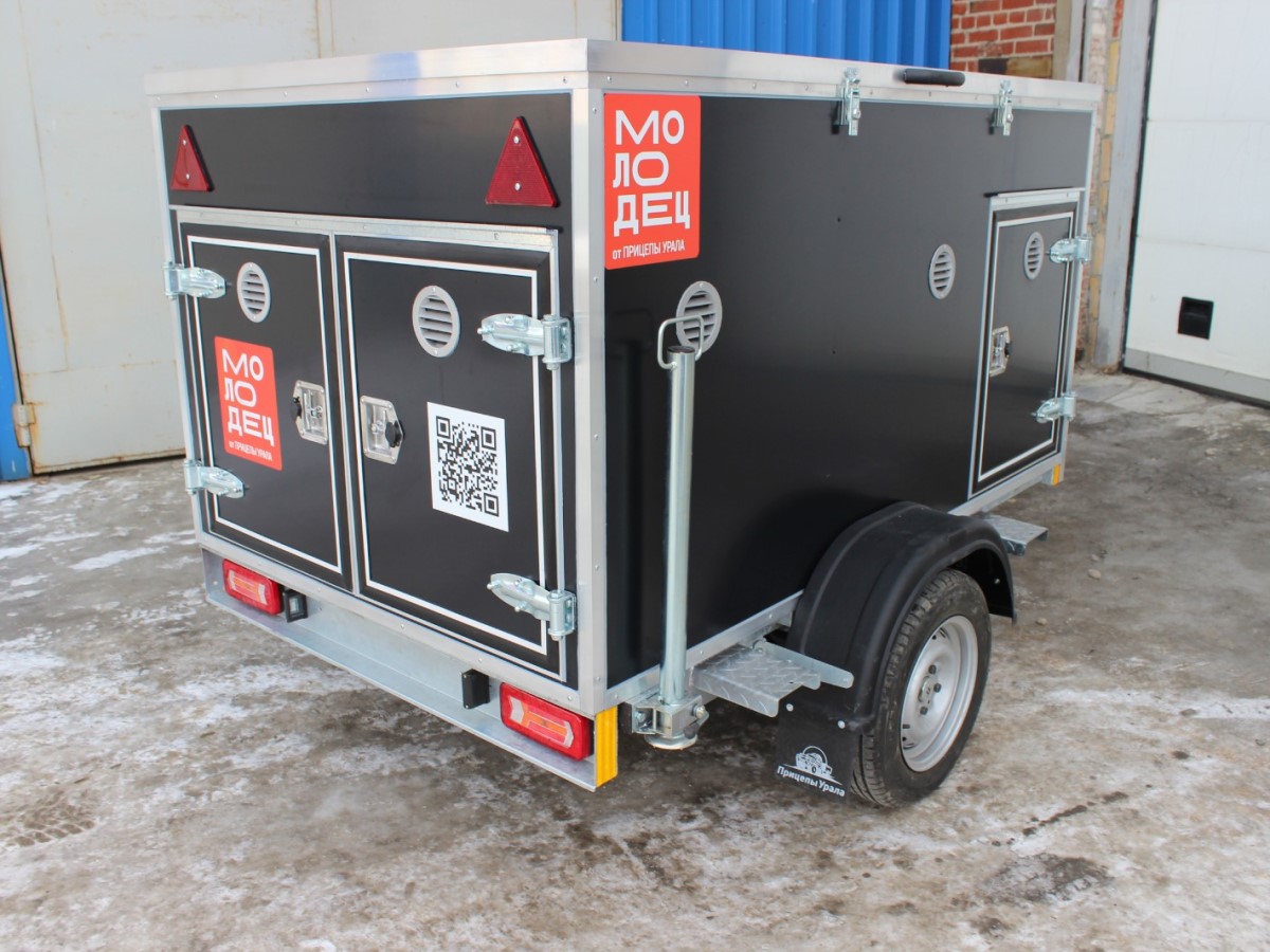 Фургон "МОЛОДЕЦ" 2,0х1,3/1,3 (R13) Черный (ЕА180924C3VC30002) фото