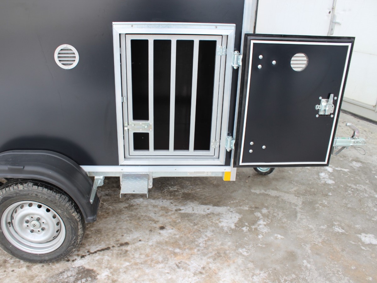 Прицеп-фургон для перевозки 4-х собак (R13) фото