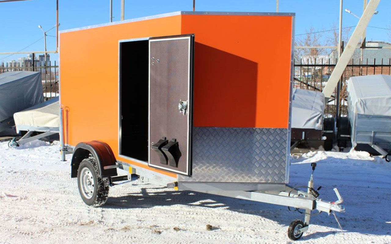 Прицеп — Фургон "МОЛОДЕЦ" 2.5х1.5 (R13) фото