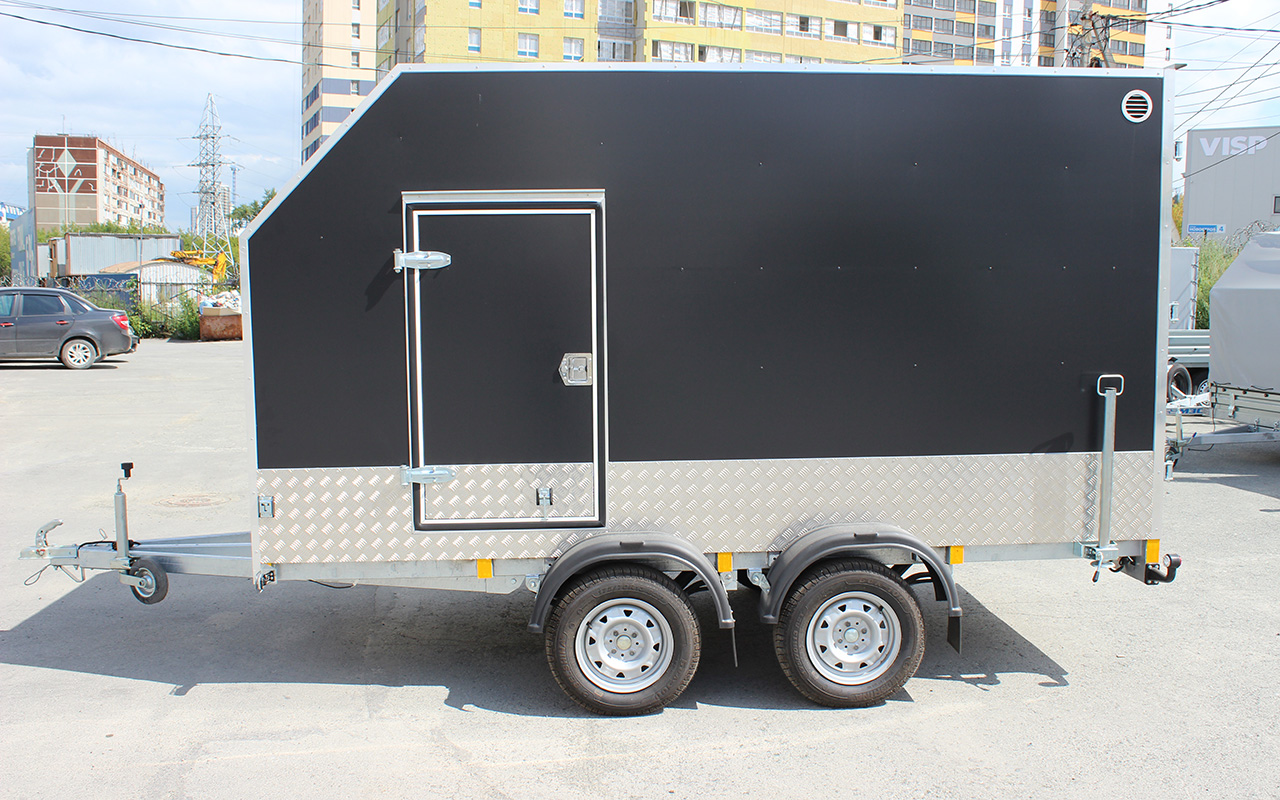 Прицеп — Фургон "МОЛОДЕЦ" 3.5х1.5 (двухосный) фото