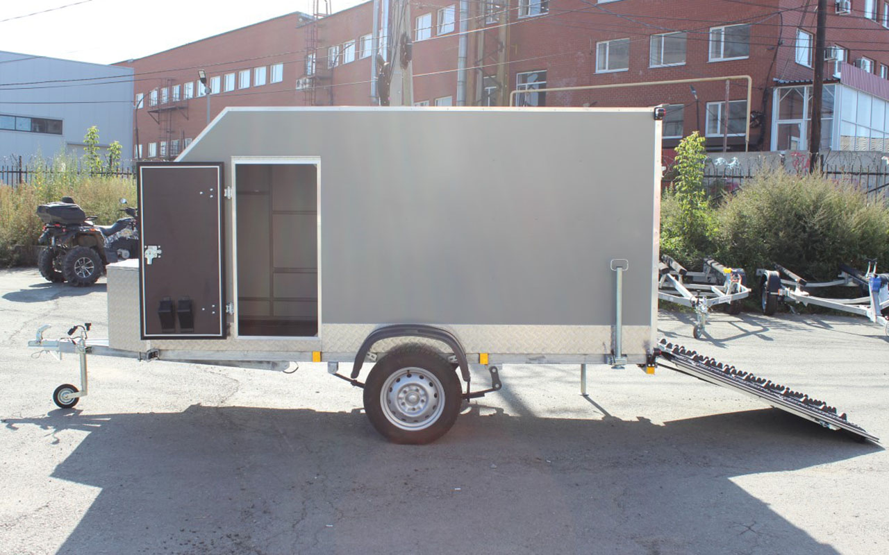 Прицеп — Фургон "МОЛОДЕЦ" 3.5х1.5 (R16) фото