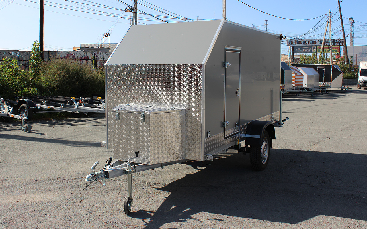 Прицеп — Фургон "МОЛОДЕЦ" 3.5х1.5 (R13) фото
