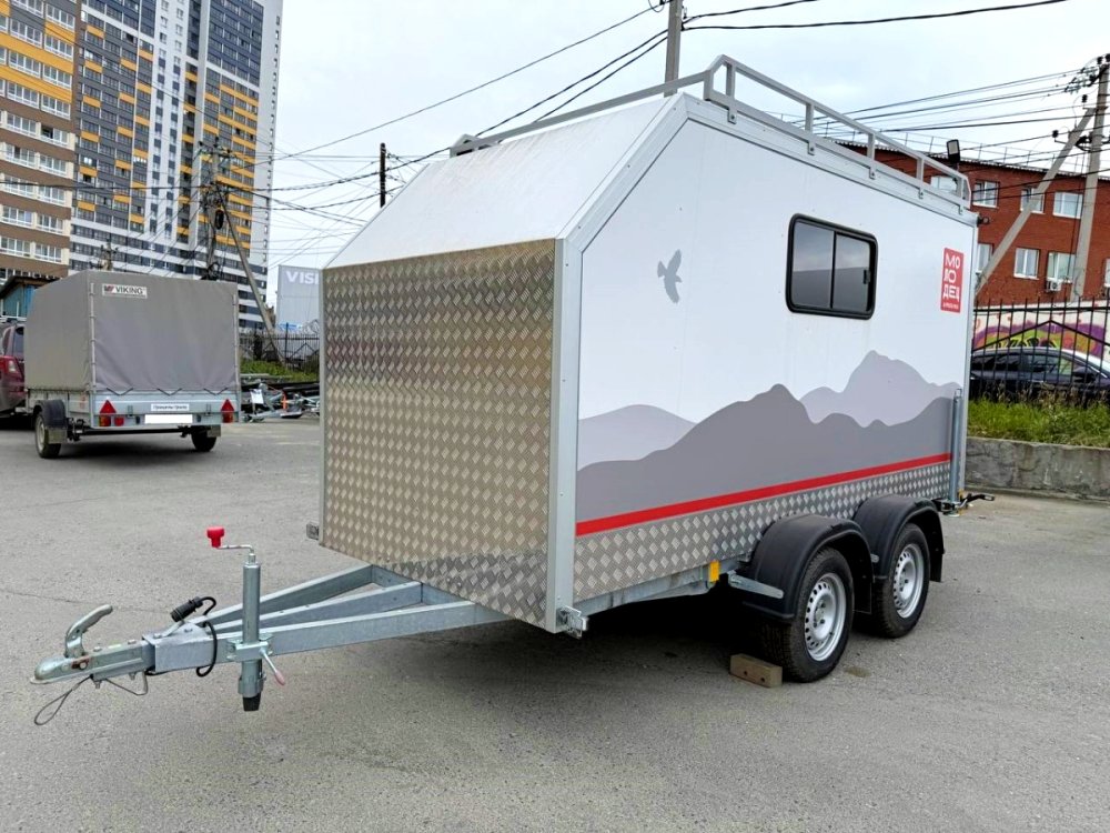 Фургон "МОЛОДЕЦ" 3,5х1,5/1,65 (R13х2) Белый (ЕА180932H4MC30081) фото