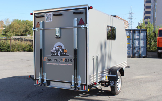 Прицеп — Фургон "МОЛОДЕЦ" 3.5х1.5 (R16) фото