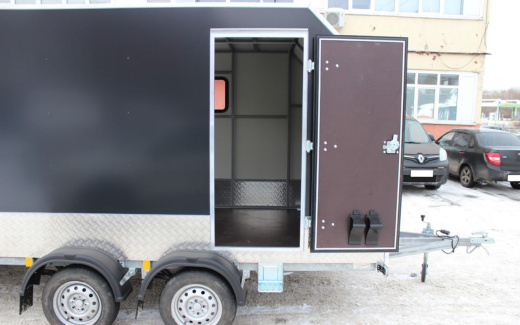 Прицеп — Фургон "МОЛОДЕЦ" 3.5х2.0 (двухосный)  фото