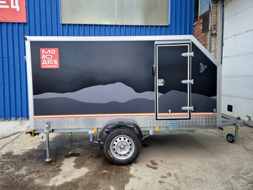 Фургон "МОЛОДЕЦ" 3,5х1,5/1,65 (R16) Черный (ЕА180922H3MC30009) фото