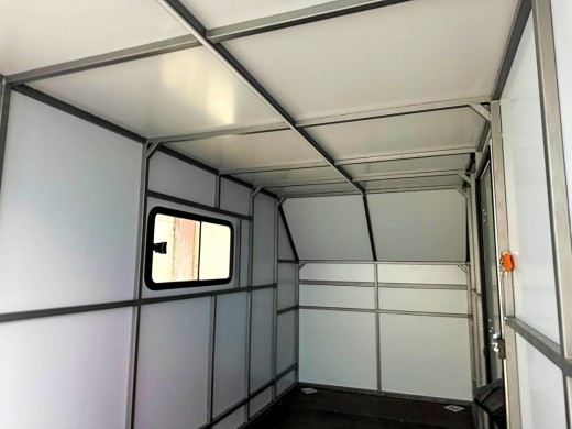 Фургон "МОЛОДЕЦ" 3,5х1,5/1,65 (R13х2) Серый (ЕА180932H4MC30075) фото