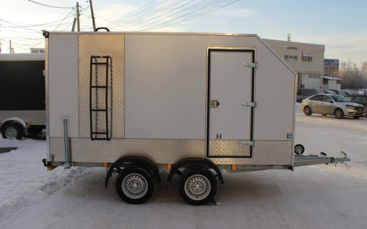 Прицеп — Фургон "МОЛОДЕЦ" 3.5х2.0 (двухосный)  фото