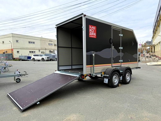 Фургон "МОЛОДЕЦ" 3,5х1,5/1,65 (R13х2) Черный (ЕА180932H4MC30205) фото