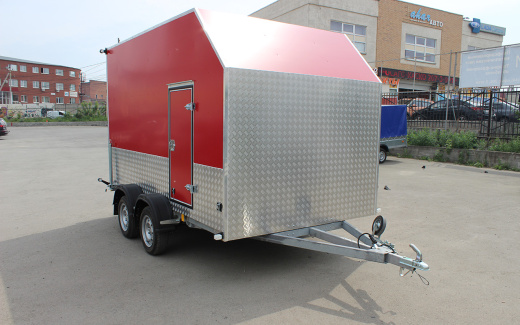 Прицеп — Фургон "МОЛОДЕЦ" 3.5х2.0 (двухосный)  фото