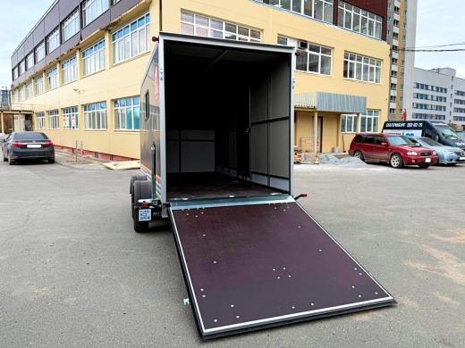 Фургон "МОЛОДЕЦ" 3,5х1,5/1,65 (R13х2) Черный (ЕА180932H4MC30205) фото