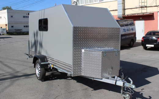 Прицеп — Фургон "МОЛОДЕЦ" 3.5х1.5 (R16) фото