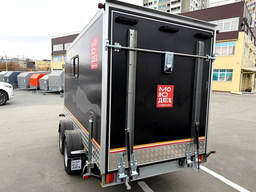 Фургон "МОЛОДЕЦ" 3,5х1,5/1,65 (R13х2) Черный (ЕА180932H4MC30077) фото