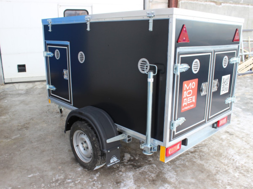 Фургон "МОЛОДЕЦ" 2,0х1,3/1,3 (R13) Черный (ЕА180924C3VC30002) фото