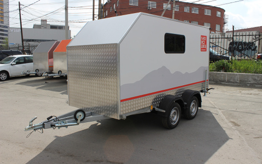 Прицеп — Фургон "МОЛОДЕЦ" 3.5х1.5 (двухосный)  фото