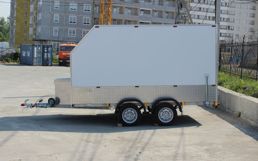 Прицеп — Фургон "МОЛОДЕЦ" 3.5х2.0 (двухосный) фото