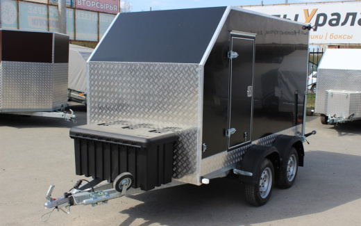 Прицеп — Фургон "МОЛОДЕЦ" 3.0×1.5 (двухосный) фото