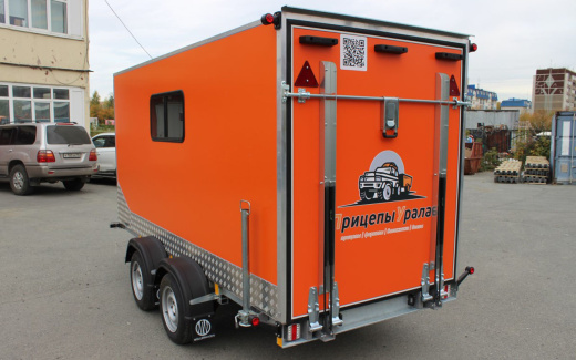 Прицеп — Фургон "МОЛОДЕЦ" 4.0х2.0 (двухосный) фото