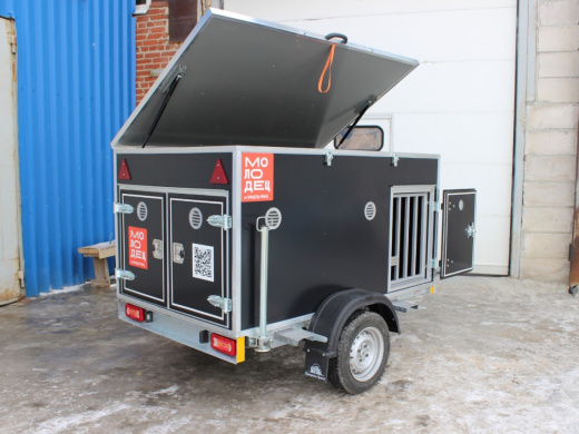 Фургон "МОЛОДЕЦ" 2,0х1,3/1,3 (R13) Черный (ЕА180924C3VC30002) фото