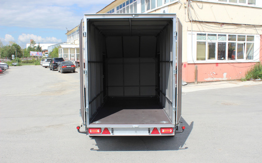 Прицеп — Фургон "МОЛОДЕЦ" 3.5х1.5 (двухосный) фото