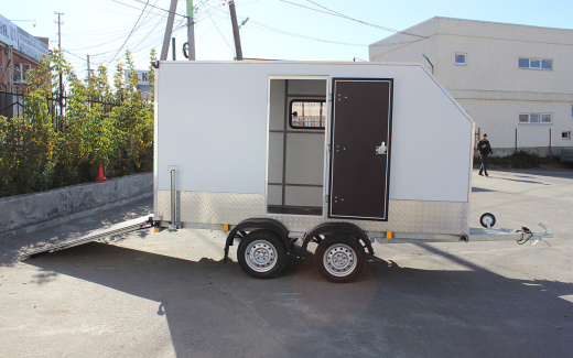 Прицеп — Фургон "МОЛОДЕЦ" 3.5х2.0 (двухосный)  фото