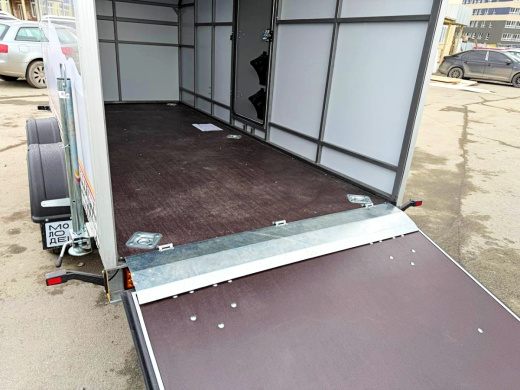 Фургон "МОЛОДЕЦ" 3,5х1,5/1,65 (R13х2) Серый (ЕА180932H4MC30206) фото