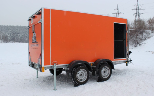 Прицеп — Фургон "МОЛОДЕЦ" 3.0×1.5 (двухосный) фото