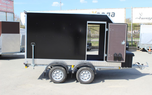 Прицеп — Фургон "МОЛОДЕЦ" 3.0×1.5 (двухосный) фото