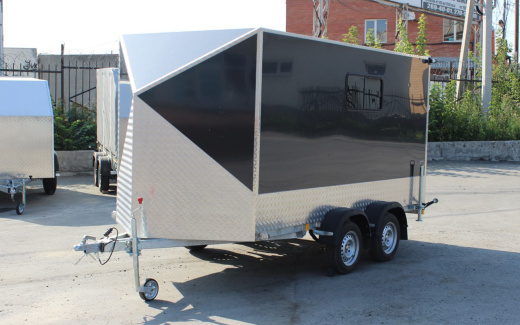 Прицеп — Фургон "МОЛОДЕЦ" 4.0х2.0 (двухосный) фото