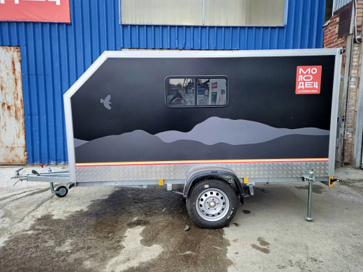 Фургон "МОЛОДЕЦ" 3,5х1,5/1,65 (R16) Черный (ЕА180922H3MC30009) фото