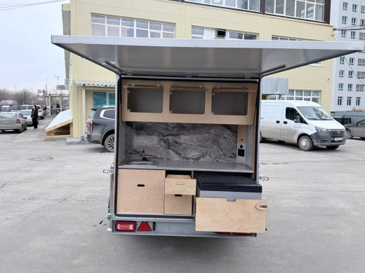 Автодом "МОЛОДЕЦ" 2,5х1,5/1,5 (R13) Оранжевый (ЕА180924E3MC30003) фото