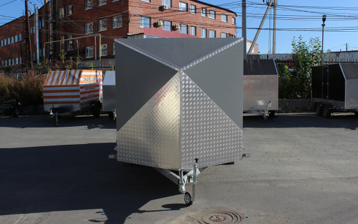 Прицеп — Фургон "МОЛОДЕЦ" 4.0х2.0 (двухосный) фото