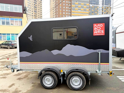 Фургон "МОЛОДЕЦ" 3,0х1,5/1,65 (R13х2) Черный (ЕА180932F3MC30004) фото