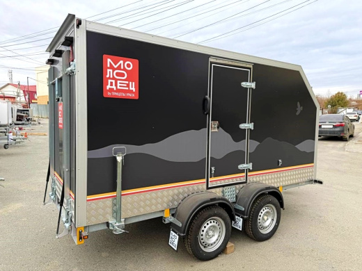 Фургон "МОЛОДЕЦ" 3,5х1,5/1,65 (R13х2) Черный (ЕА180932H4MC30205) фото