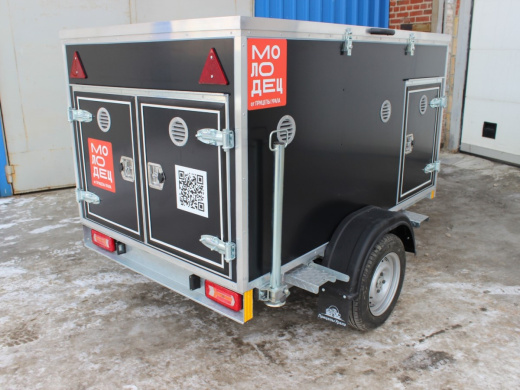 Фургон "МОЛОДЕЦ" 2,0х1,3/1,3 (R13) Черный (ЕА180924C3VC30002) фото