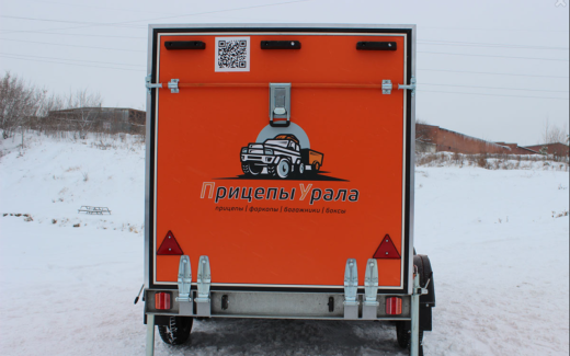 Прицеп — Фургон "МОЛОДЕЦ" 3.0×1.5 (двухосный) фото