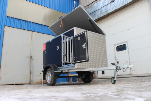 Фургон "МОЛОДЕЦ" 2,0х1,3/1,3 (R13) Черный (ЕА180924C3VC30002) фото