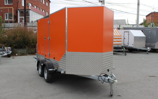 Прицеп — Фургон "МОЛОДЕЦ" 4.0х2.0 (двухосный) фото